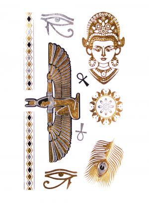 Egyptian Flash Tattoo